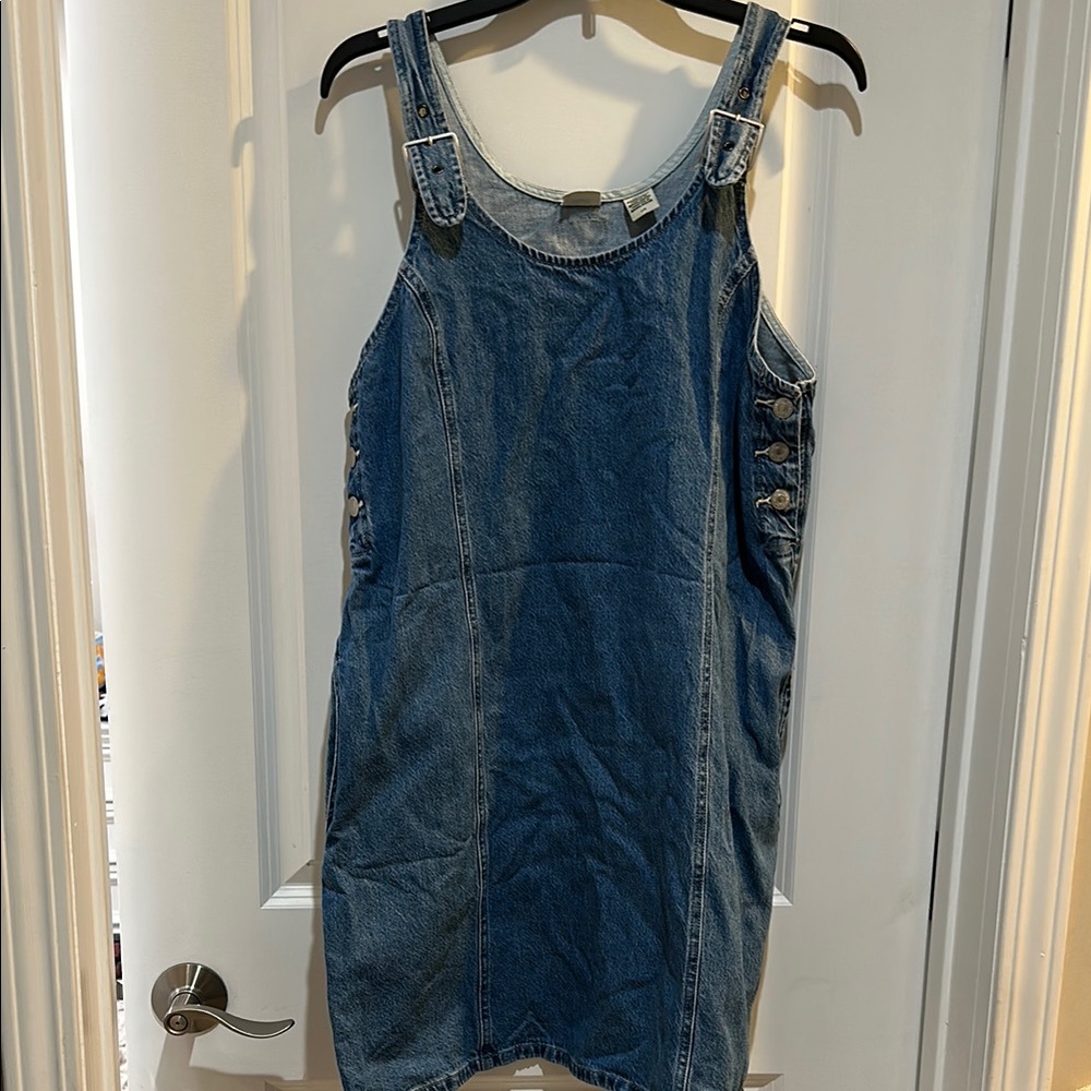 Levi's Blue Denim Dress with Buckle
